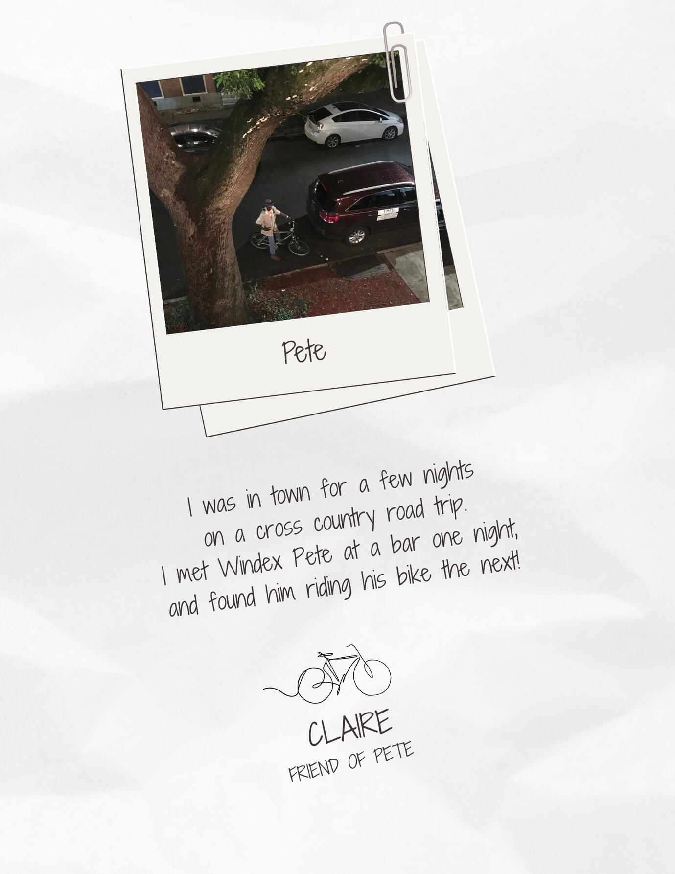 Memories of Pete
